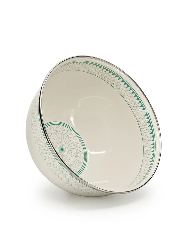 {{ variant.sku }} - Aegean Sevilla Large Salad Bowl - Golden Rabbit Enamelware