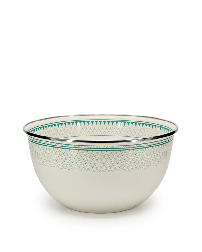 {{ variant.sku }} - Aegean Sevilla Large Salad Bowl - Golden Rabbit Enamelware