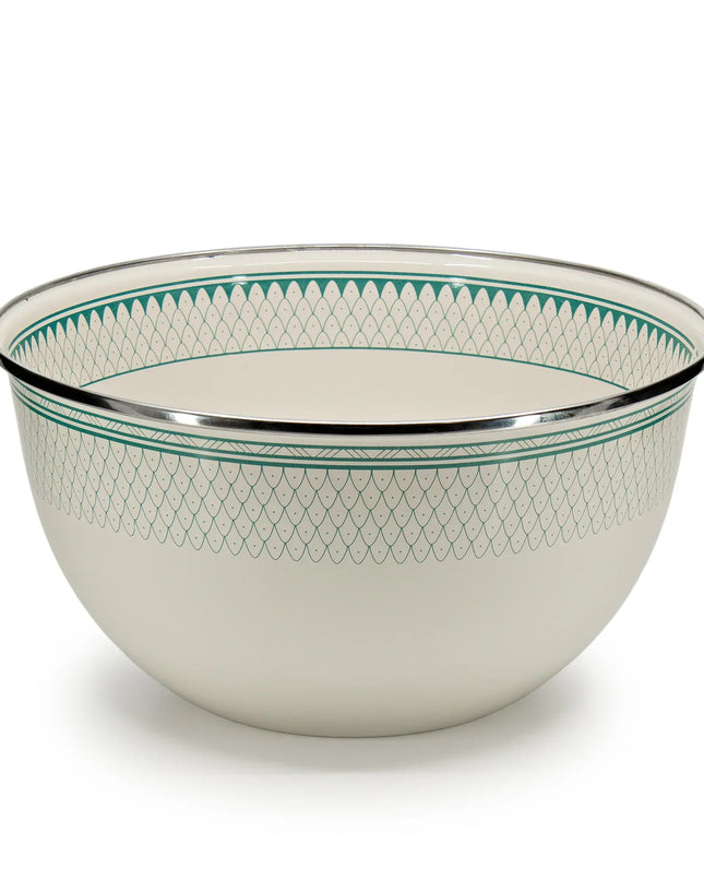{{ variant.sku }} - Aegean Sevilla Large Salad Bowl - Golden Rabbit Enamelware