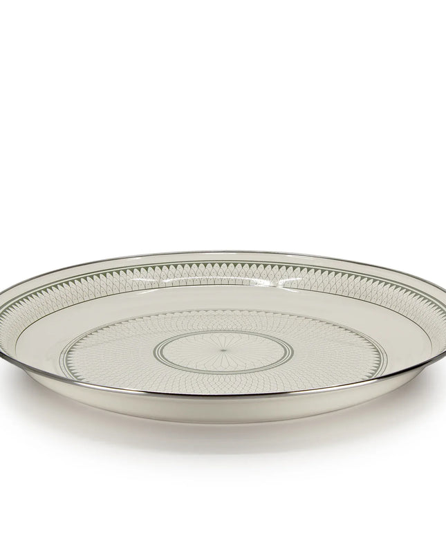 {{ variant.sku }} - Olive Sevilla Large Tray - Golden Rabbit Enamelware