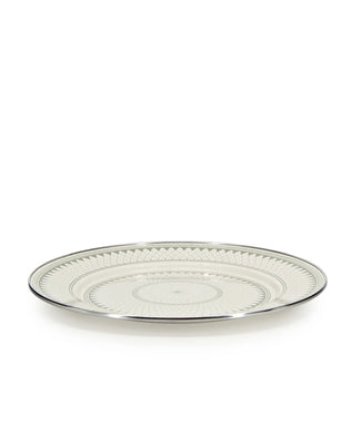{{ variant.sku }} - Olive Sevilla Chargers - Set of 2 - Golden Rabbit Enamelware