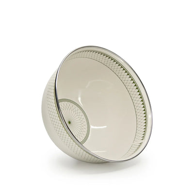 {{ variant.sku }} - Olive Sevilla Large Salad Bowl - Golden Rabbit Enamelware