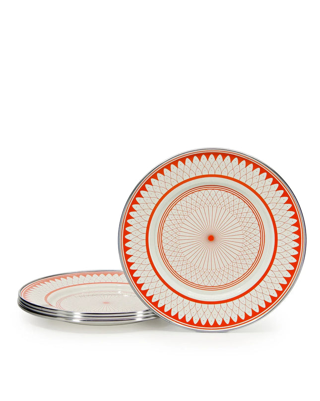 {{ variant.sku }} - Siena Sevilla Sandwich Plates- Set of 4 - Golden Rabbit Enamelware