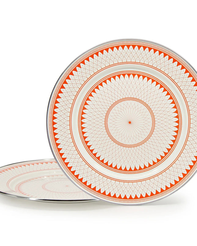 {{ variant.sku }} - Siena Sevilla Chargers - Set of 2 - Golden Rabbit Enamelware