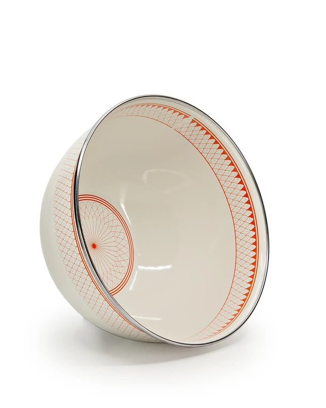 {{ variant.sku }} - Siena Sevilla Large Salad Bowl - Golden Rabbit Enamelware
