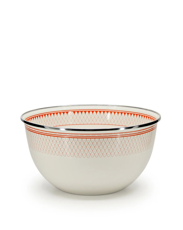 {{ variant.sku }} - Siena Sevilla Large Salad Bowl - Golden Rabbit Enamelware