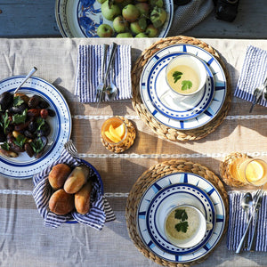 Blue Crab Sandwich Plates - Set of 4