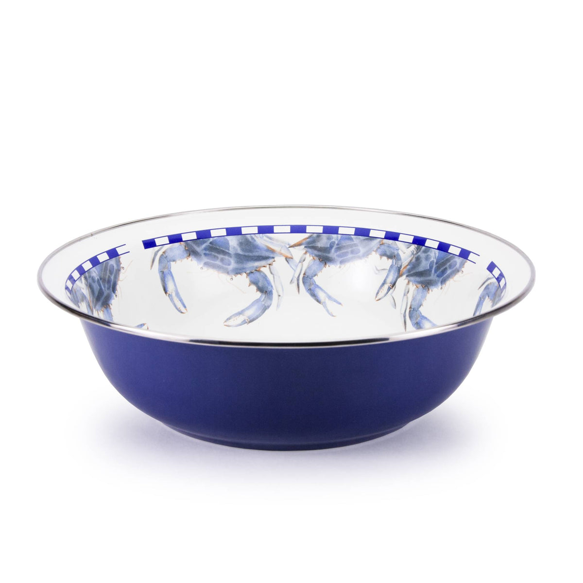 SE03 - Blue Crab Serving Bowl  3