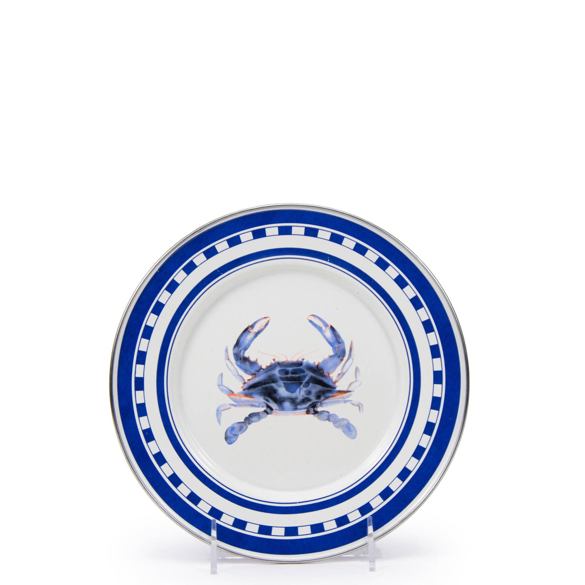 SE11S4 - Blue Crab Sandwich Plates - Set of 4  3