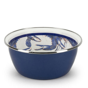 SE61S4 - Blue Crab Salad Bowls - Set of 4  3