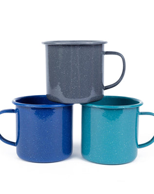 Stinson Speckle 16 oz Mugs, Set of 4