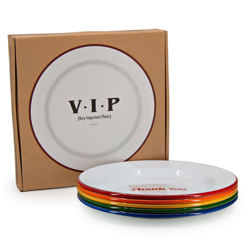 Studio Tigress x CCH VIP Dinner Plates, Set of 5, Assorted