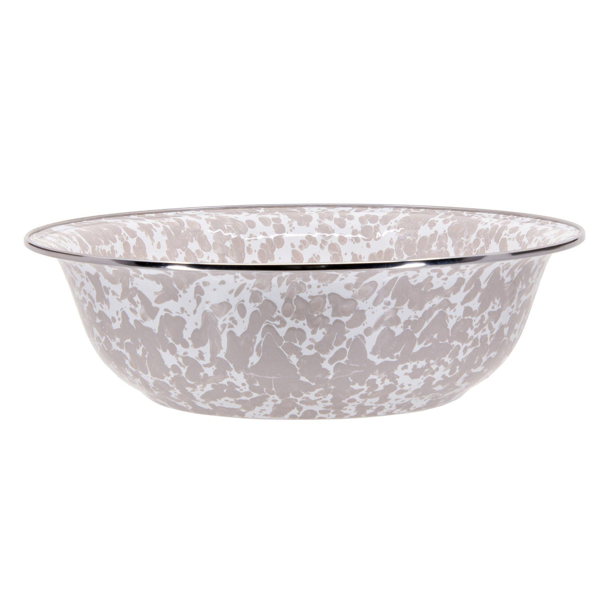 TP03 - Taupe Swirl Serving Bowl  3