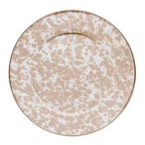 TP07S4 - Taupe Swirl Dinner Plates - Set of 4  3