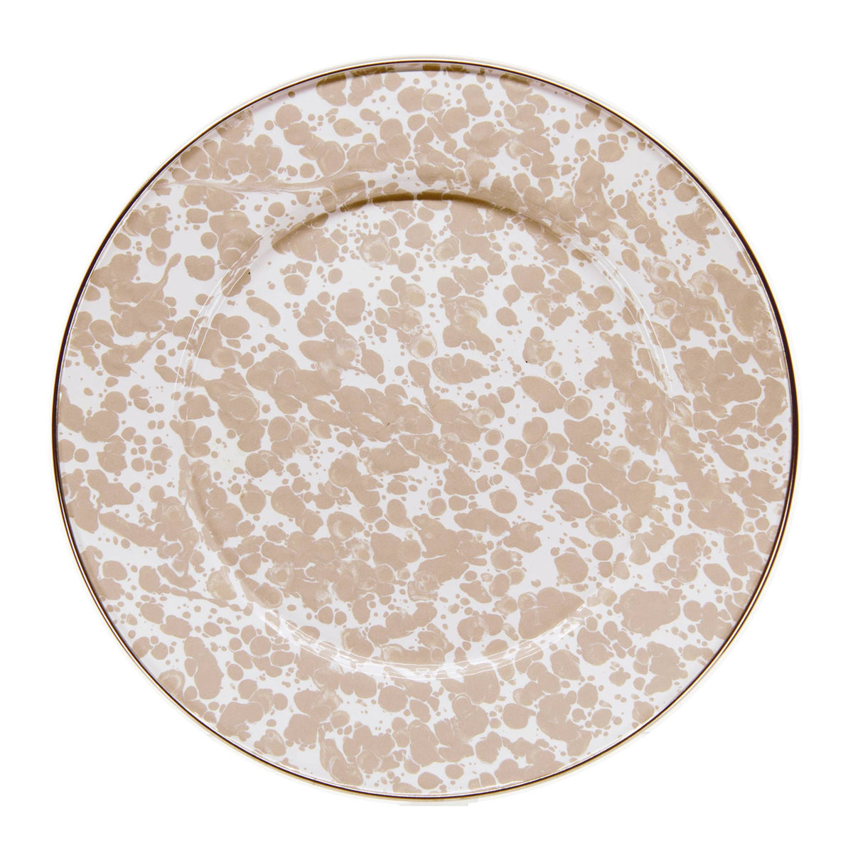 TP07S4 - Taupe Swirl Dinner Plates - Set of 4  3