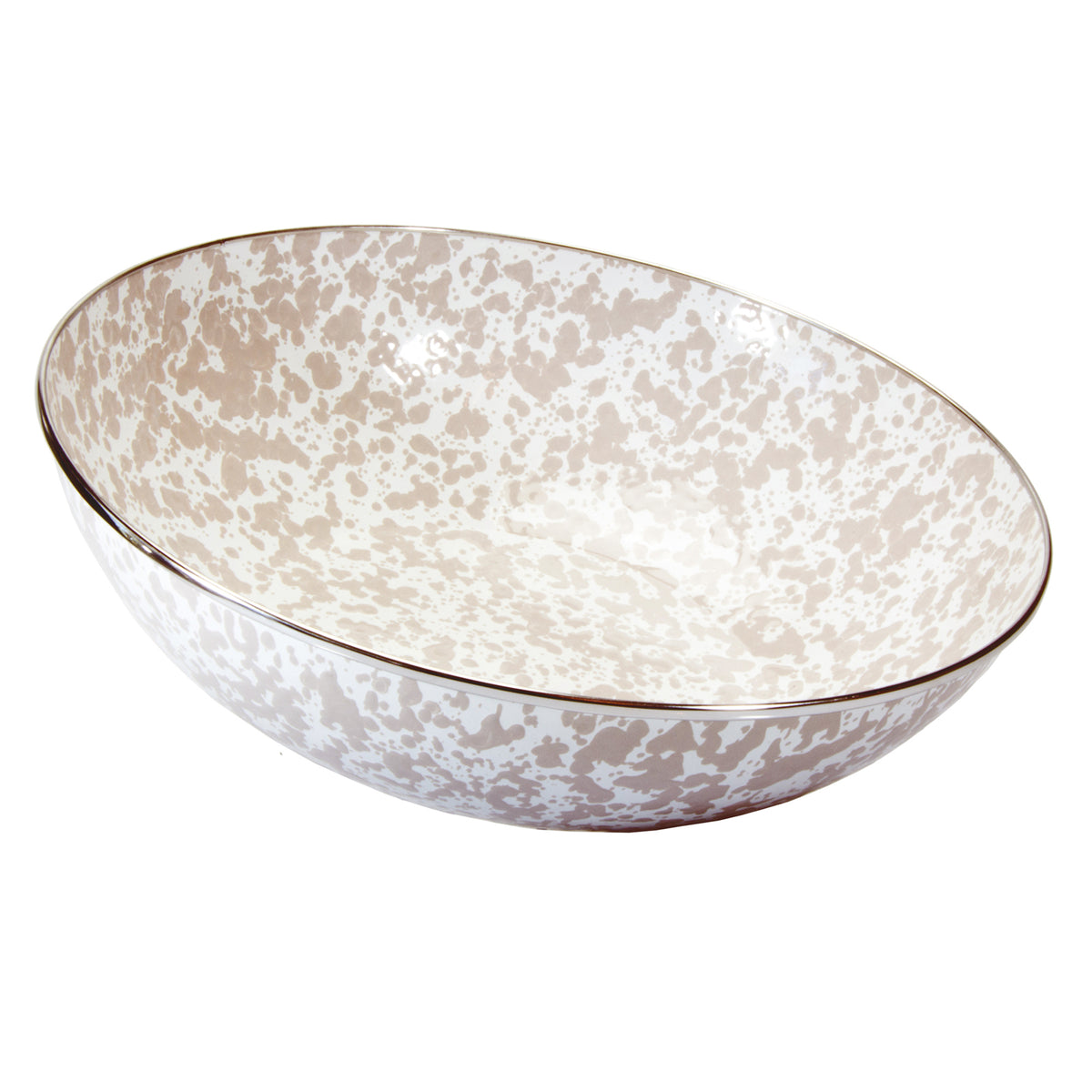 TP18 - Taupe Swirl Catering Bowl  4