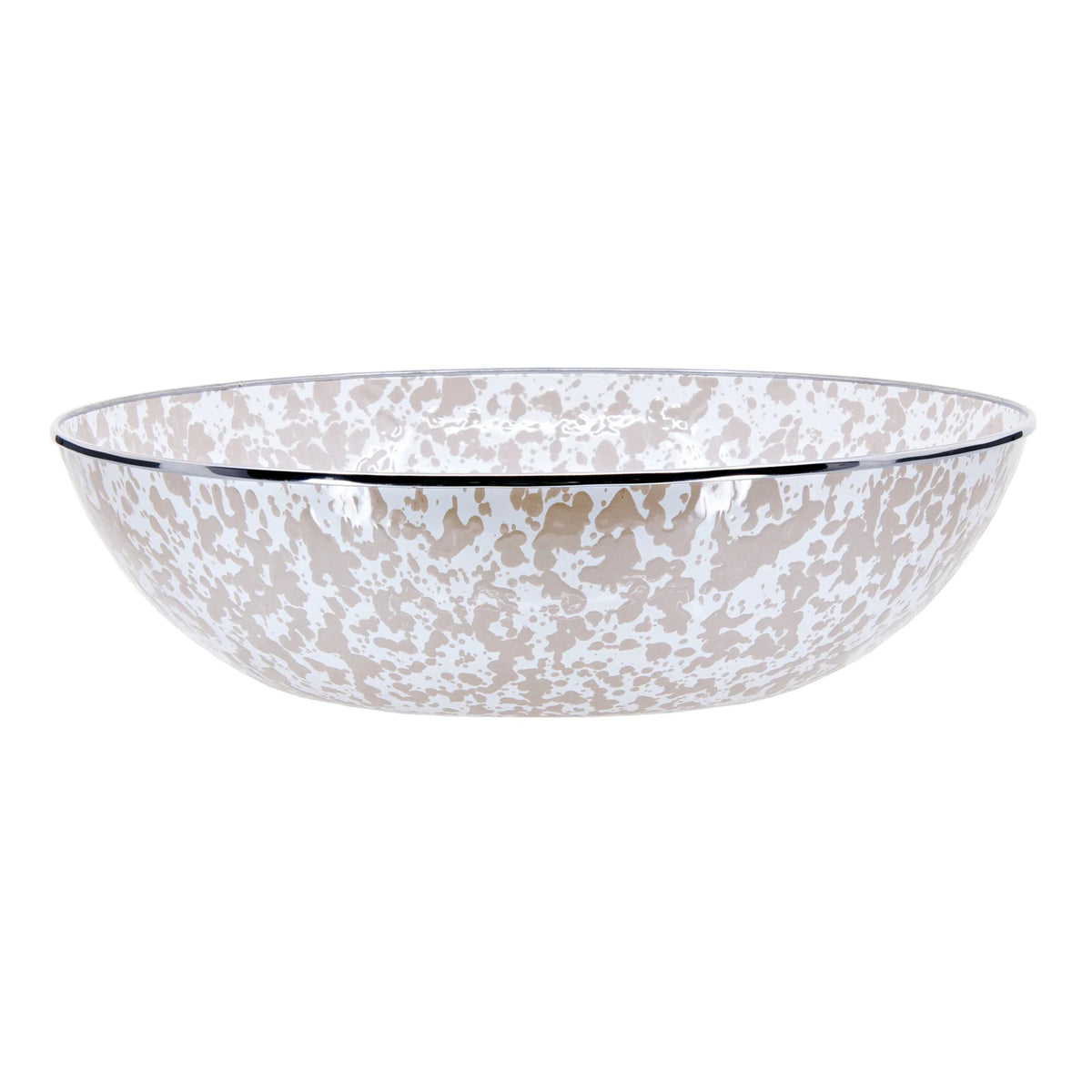 TP18 - Taupe Swirl Catering Bowl - 2