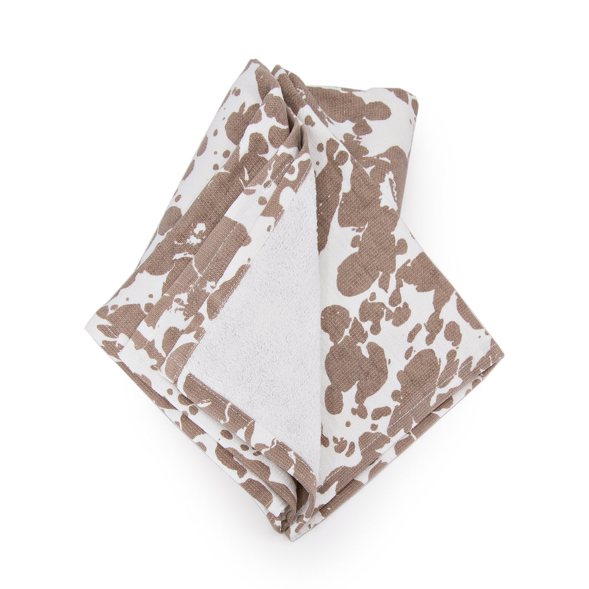 TP52 - Taupe Swirl Kiychen Towel - Set of 2  3