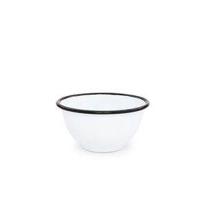 ecomposer-color-black rim, V02BLA-4 - Vintage Small Footed Bowls, Set of 4, Black Rim