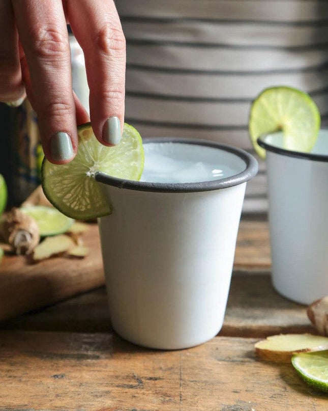 Vintage 10 oz Short Tumblers, Set of 4