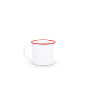 ecomposer-color-red rim, V11RED-4 - Vintage 12 oz Mugs, Set of 4, Red Rim