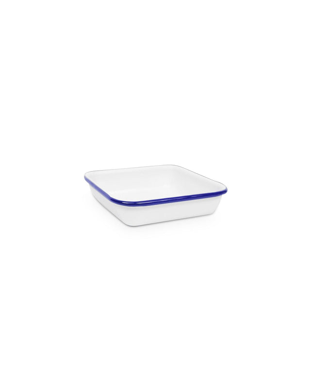 Vintage Small Square Trays, Set of 4