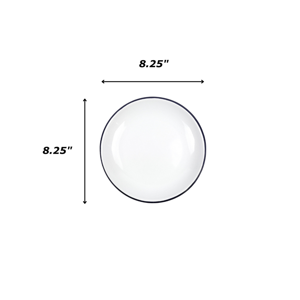 Vintage Coupe Salad Plates, Set of 4