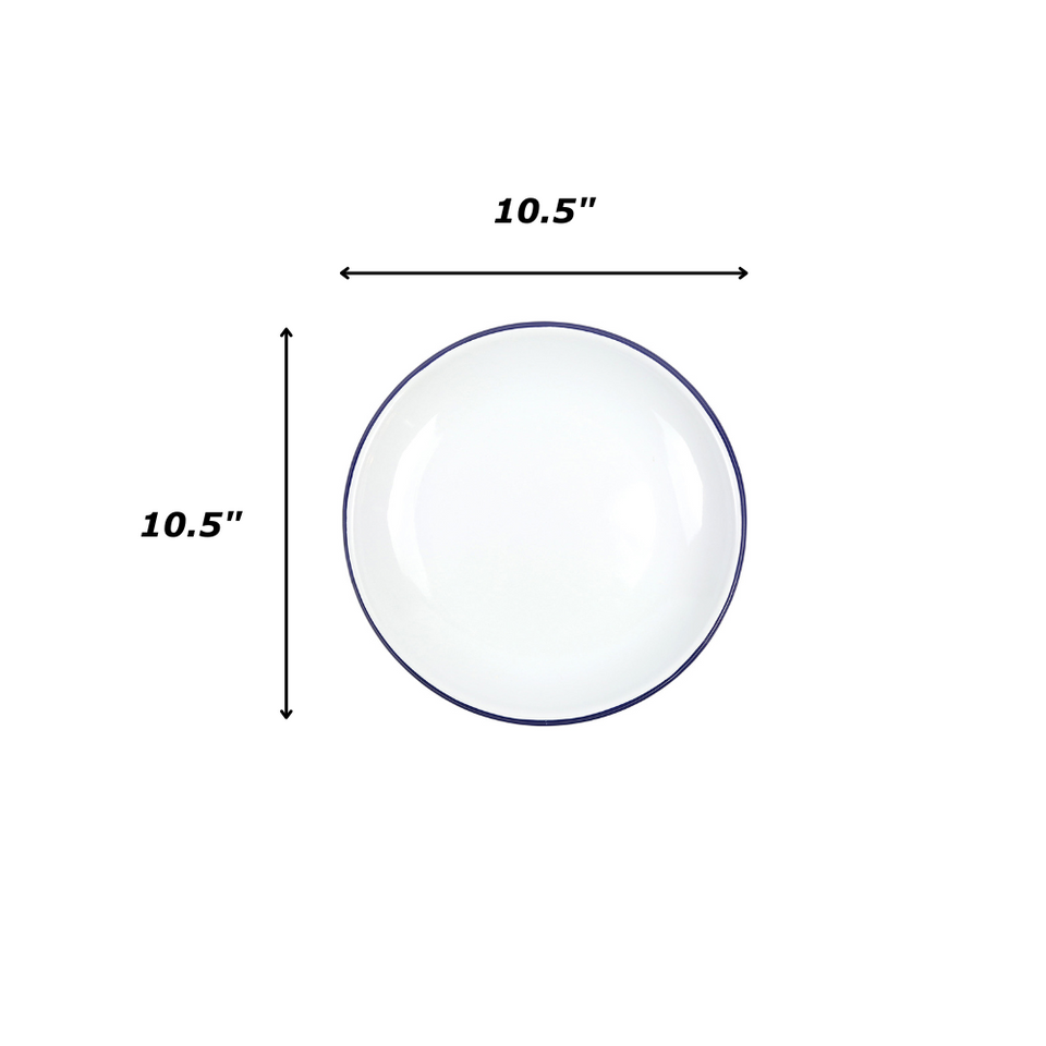 Vintage Coupe Dinner Plates, Set of 4