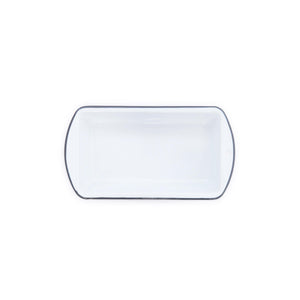 ecomposer-color-grey rim, V32GRY - Vintage Loaf Pan, Grey Rim