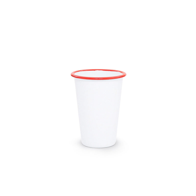 ecomposer-color-red rim, V93RED-4 - Vintage 14 oz Tumblers, Set of 4, Red Rim