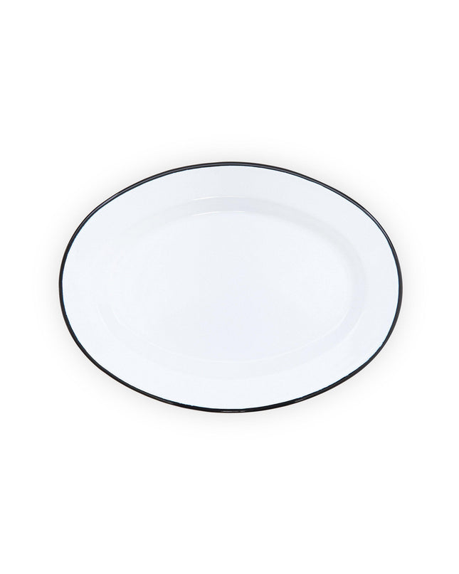 Vintage Oval Plates, Set of 4