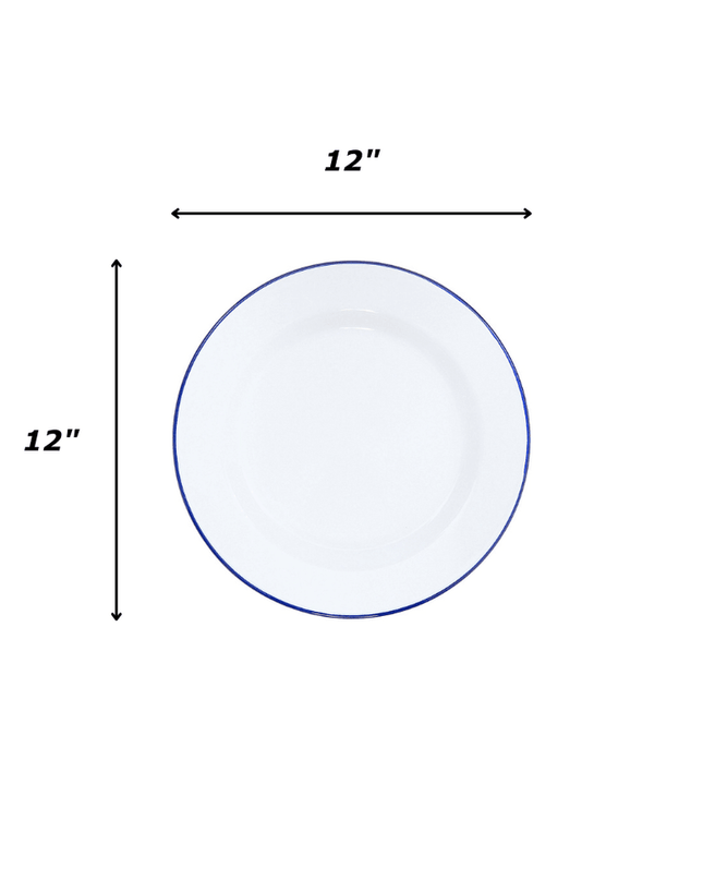 Vintage Buffet Plates, Set of 4