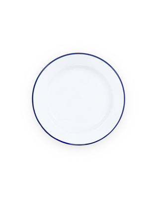 Vintage Flat Salad Plates, Set of 4