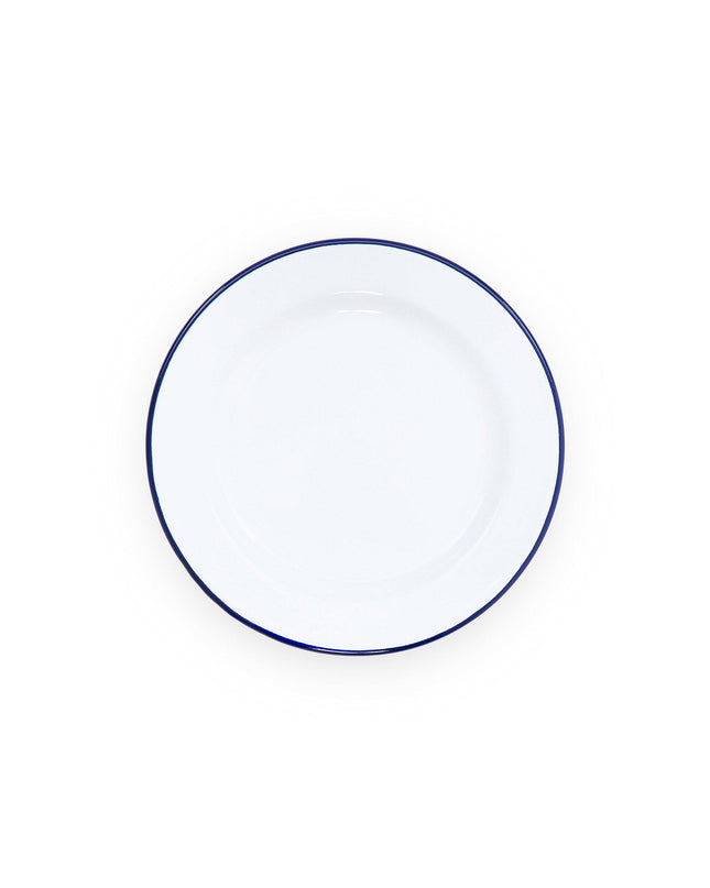 Vintage Flat Salad Plates, Set of 4