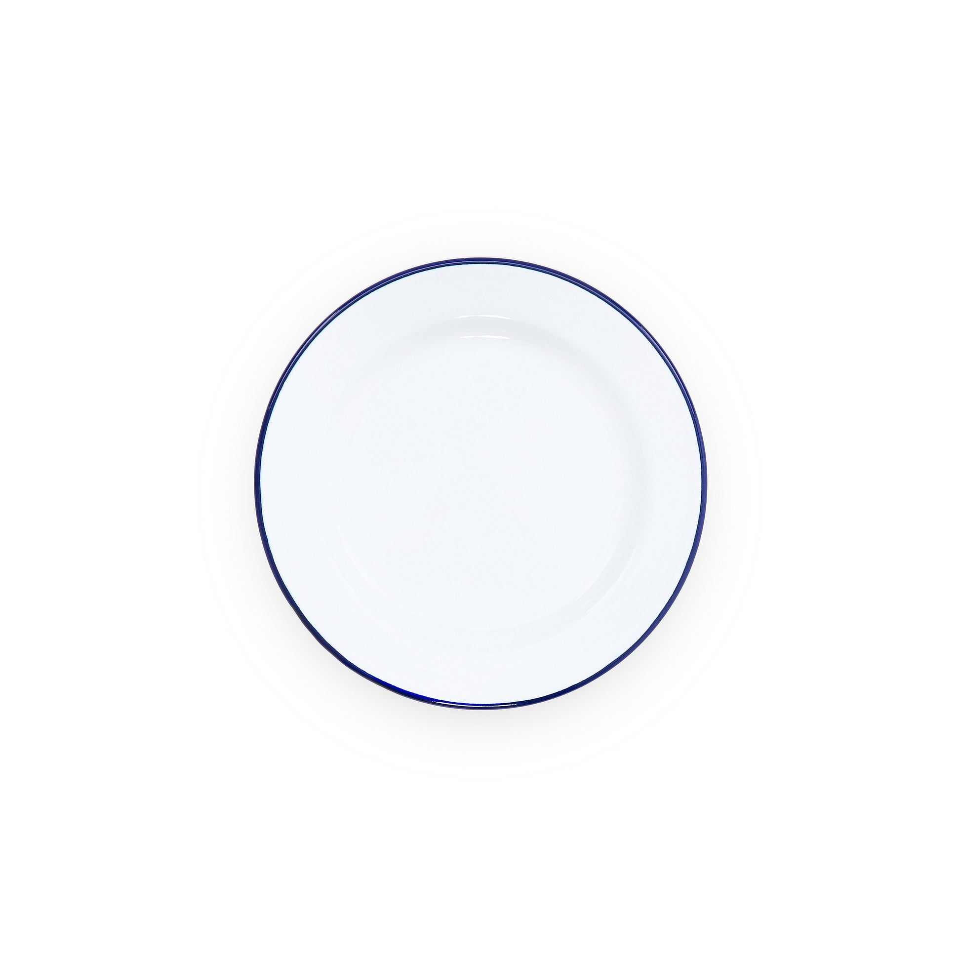 Vintage Flat Salad Plates, Set of 4