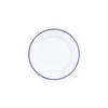 Vintage Flat Salad Plates, Set of 4
