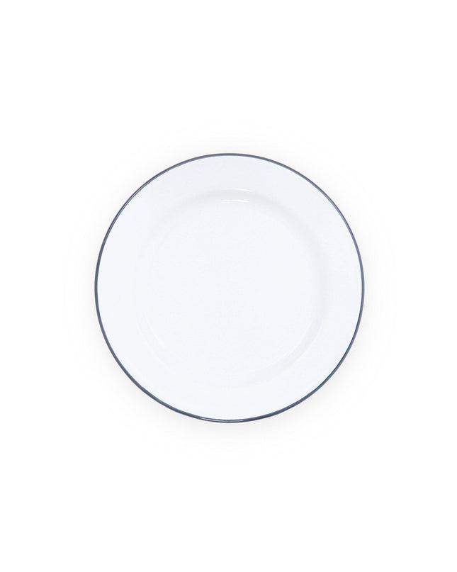 Vintage Flat Salad Plates, Set of 4