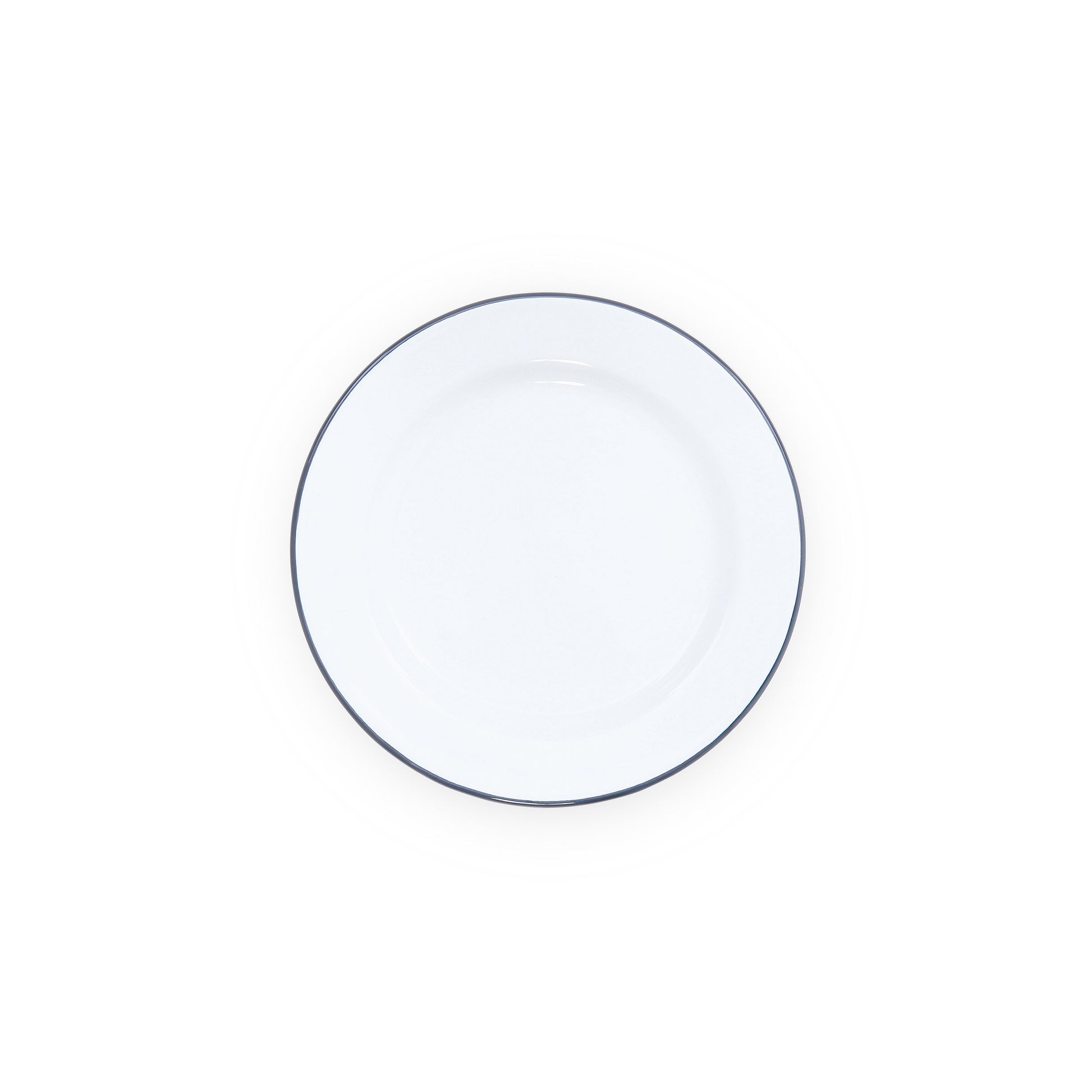 Vintage Flat Salad Plates, Set of 4