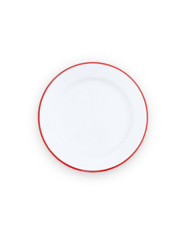 Vintage Flat Salad Plates, Set of 4