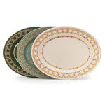Domino x CCH Wicker Small 14 inch Oval Tray