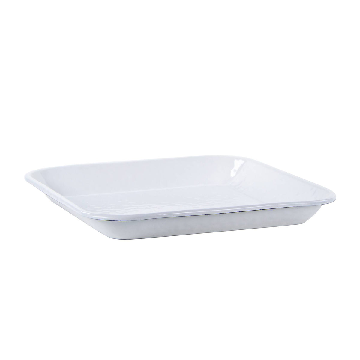 WW09S2 - Solid White Square Trays - Set of 2  3