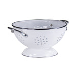 Solid White Set of 3 Colanders