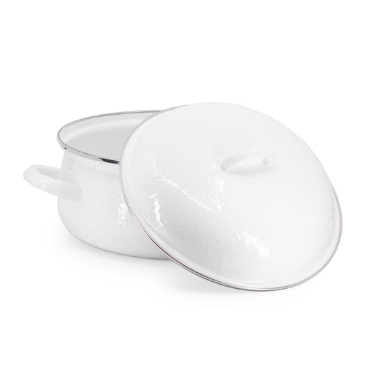 WW31 - Solid White Dutch Oven  2