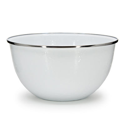 WW89 - Solid White Large Salad Bowl