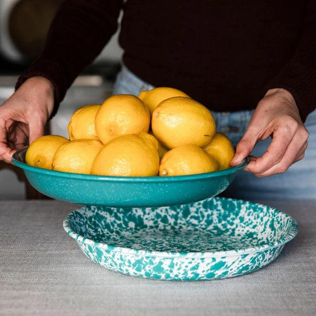 Splatter Pasta Plates, Set of 4