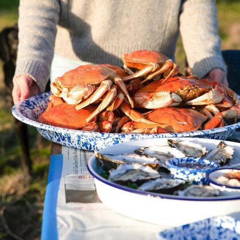 Splatter Large Round Tray