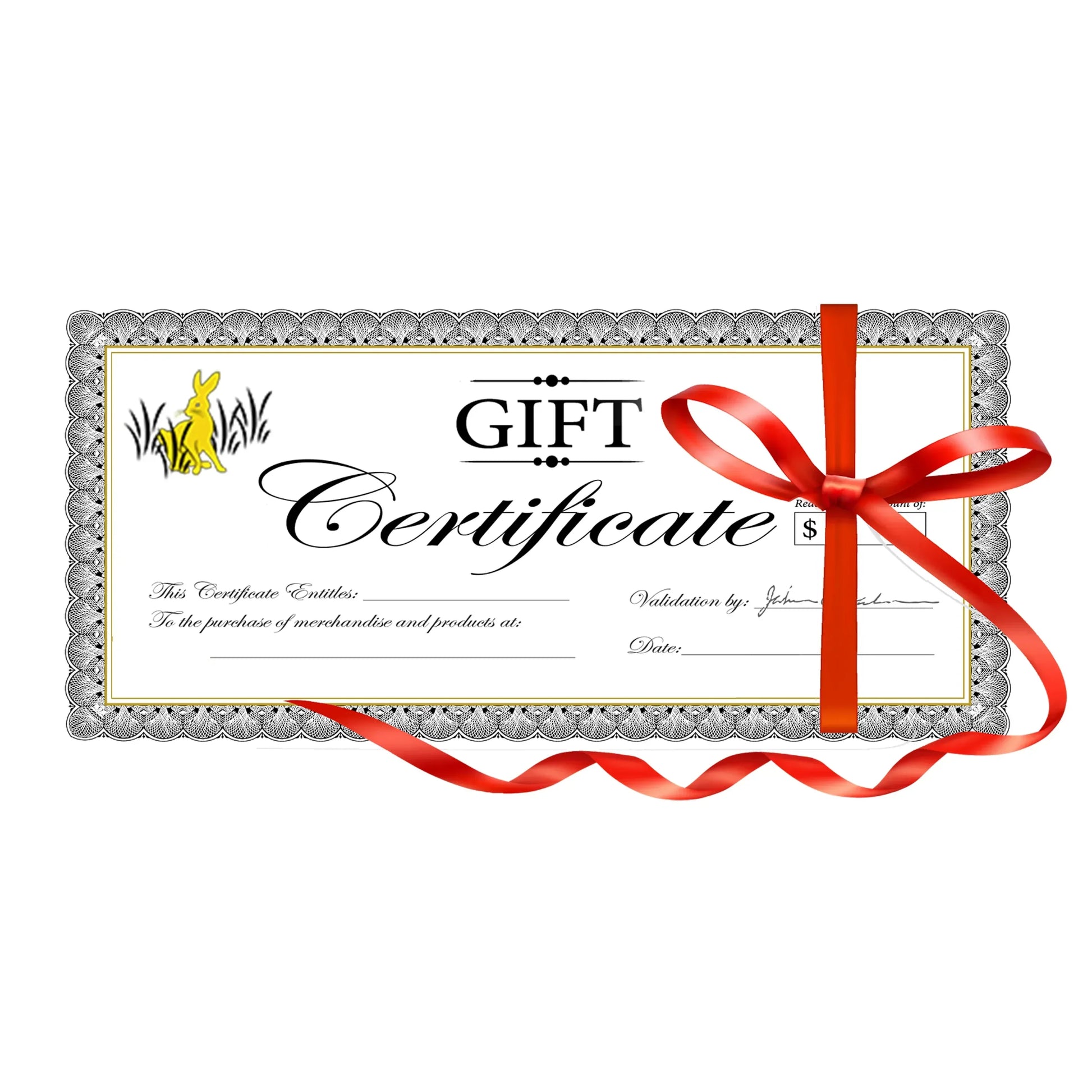 Gift25 - $25 Gift Certificate - Golden Rabbit Enamelware