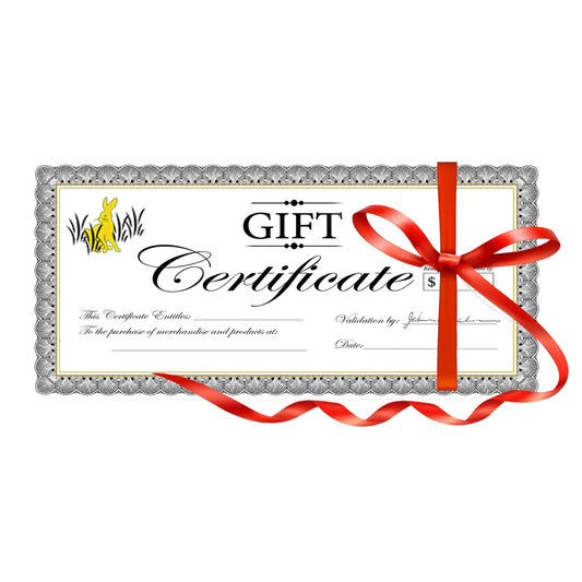 Gift50 - $50 Gift Certificate - Golden Rabbit Enamelware