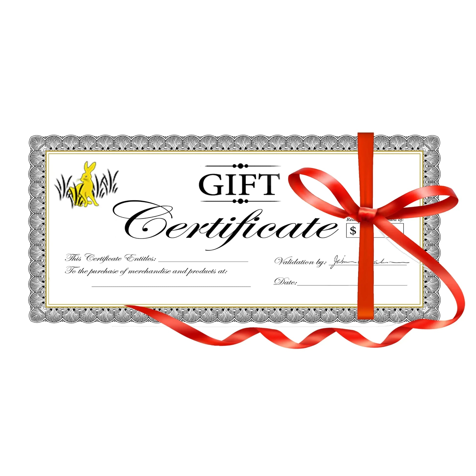 Gift150 - $150 Gift Certificate - Golden Rabbit Enamelware