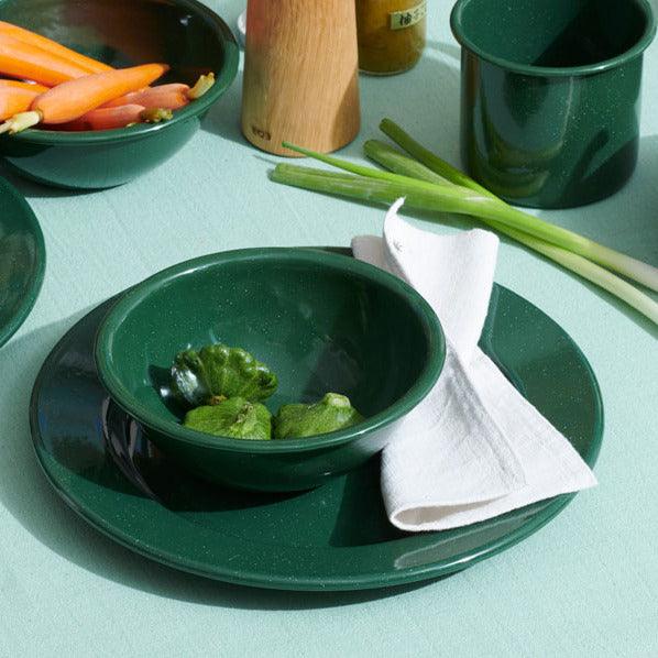 Stinson Speckle Dinner Plates, Set of 4